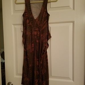 Tahari silk dress xs